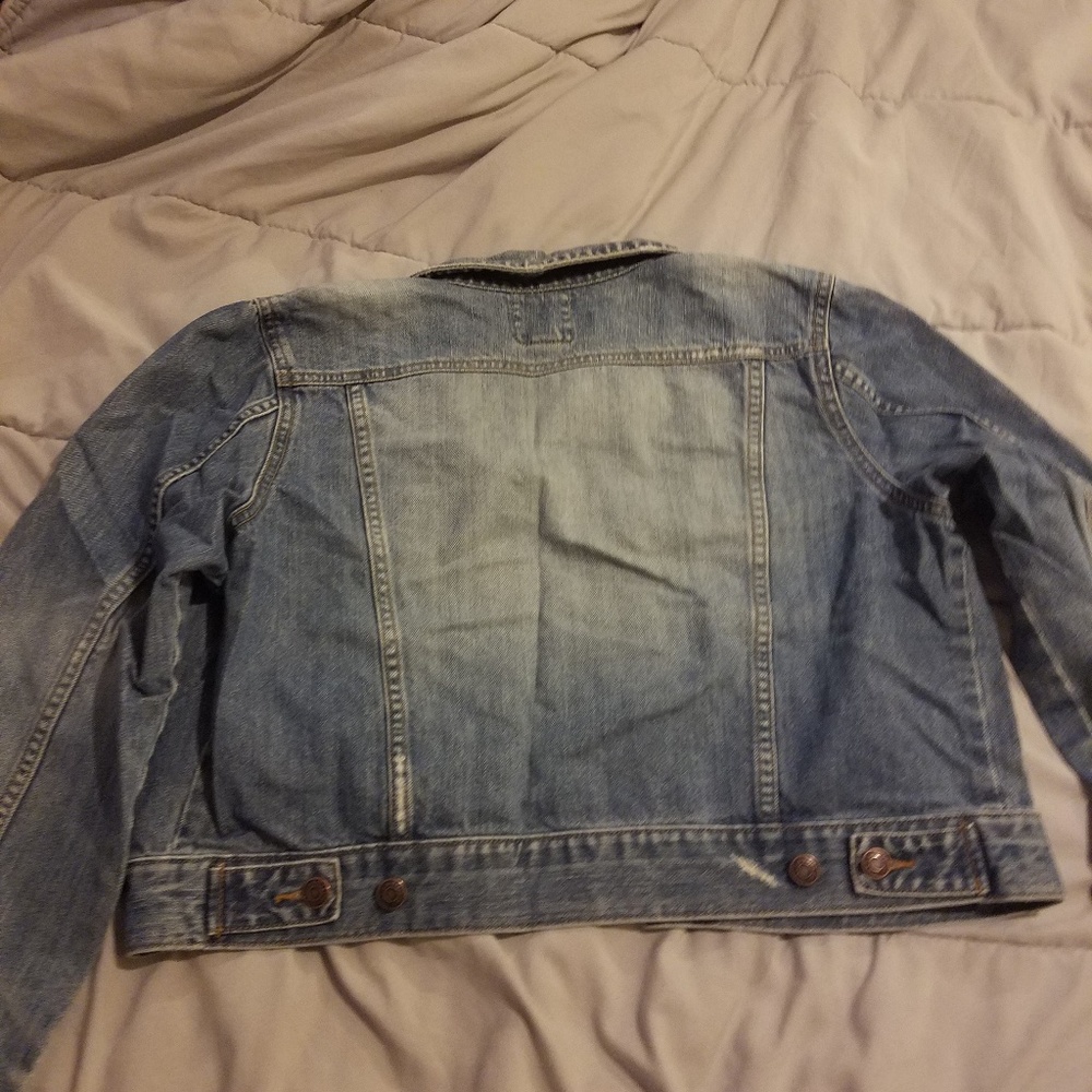 Distressed Jean Jacket - Picture 7 of 8